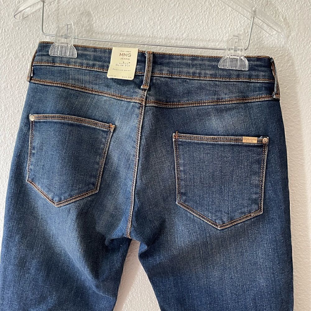 New MANGO jeans super slim size 6 - Picture 5 of 12